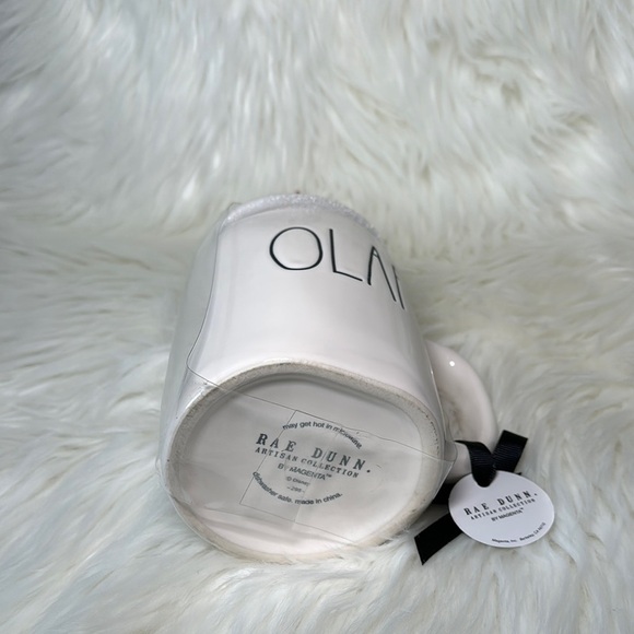 Rae Dunn Disney Olaf White Ceramic Mug with Lid - Picture 6 of 9